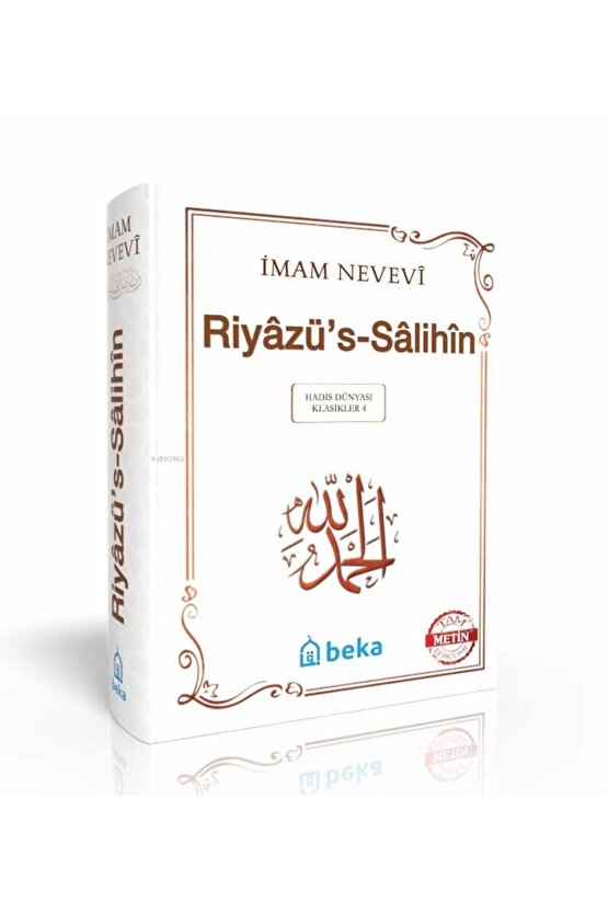 Riyazüs Salihin (arapça Metinli - Şamua-ciltli)
