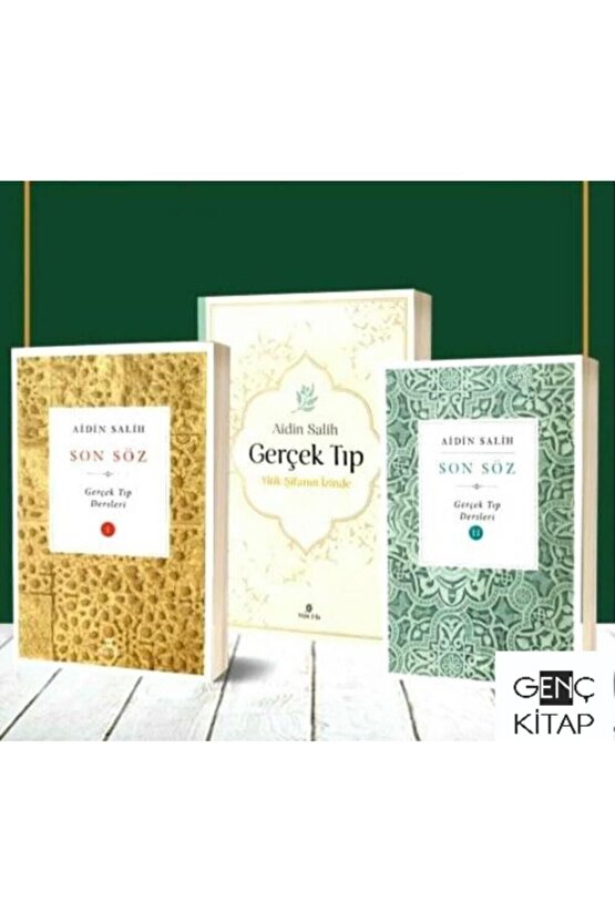 Aidin Salih 3 Kitap Set Gerçek Tıp Son Söz 1 Son Söz 2