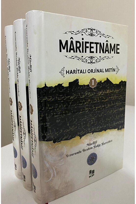 Marifetname, Erzurumlu Ibrahim Hakkı Hazretleri, 14x20 Cm. 3cilt