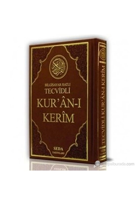 Kuranı Kerim Orta Boy Bilgisayar Hatlı Tecvidli (Kod: 023)-Korunaklı Poşetle