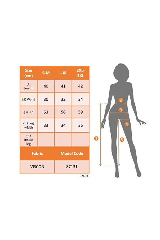 MDB Kadın Yüksek Belli Yanlardan çapraz Detay Yırtmaçlı Viskon Pantolon