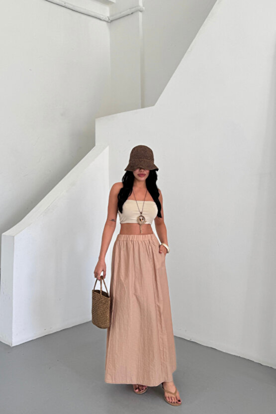 Sidelya Concept ETEK ŞANEL BOY SOFT KUMAŞ - Bej