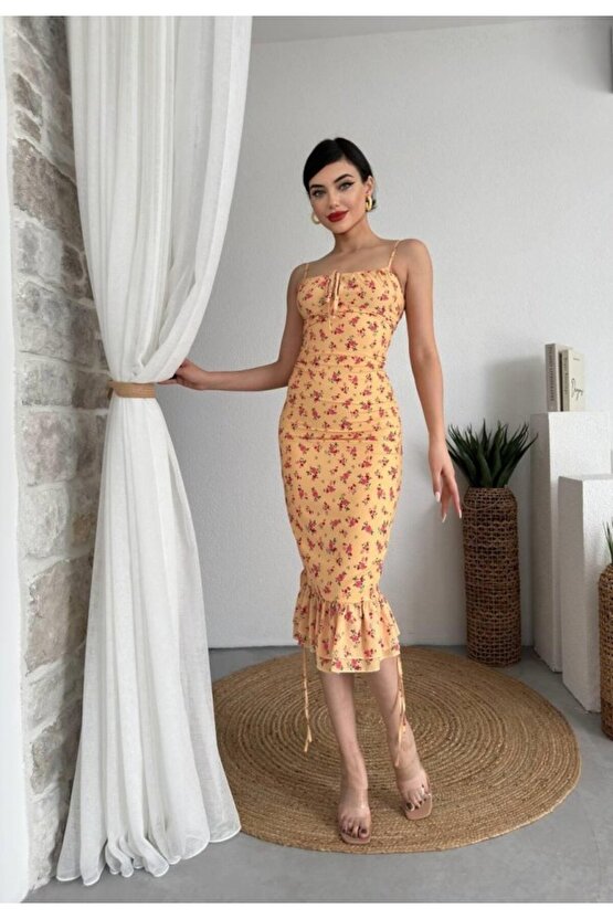 Kendim Fashion Darcie İp Askılı Elbise