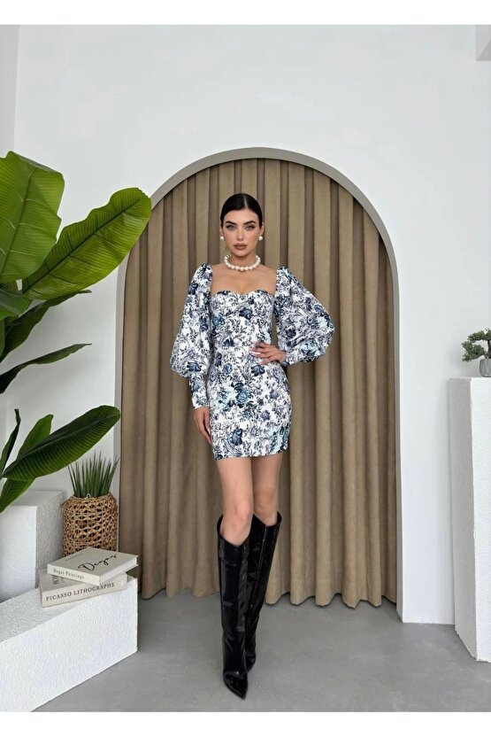 Arlon Balon Kollu ini Elbise