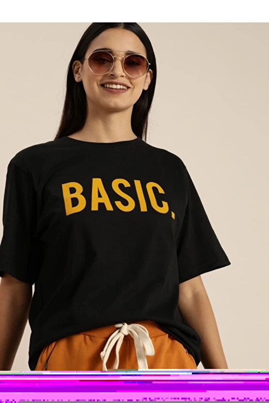 MDB Baskılı Tshirt iyah