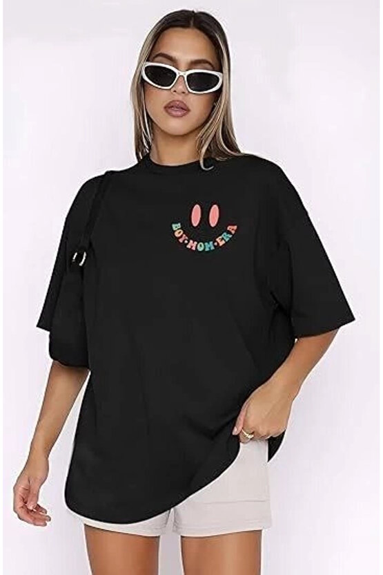 MDB Bisiklet Yaka Kısa Kol Baskılı Tshirt iyah