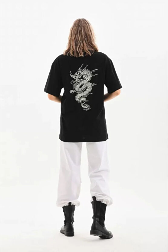 MDB Unisex Baskılı Oversize Thirt iyah