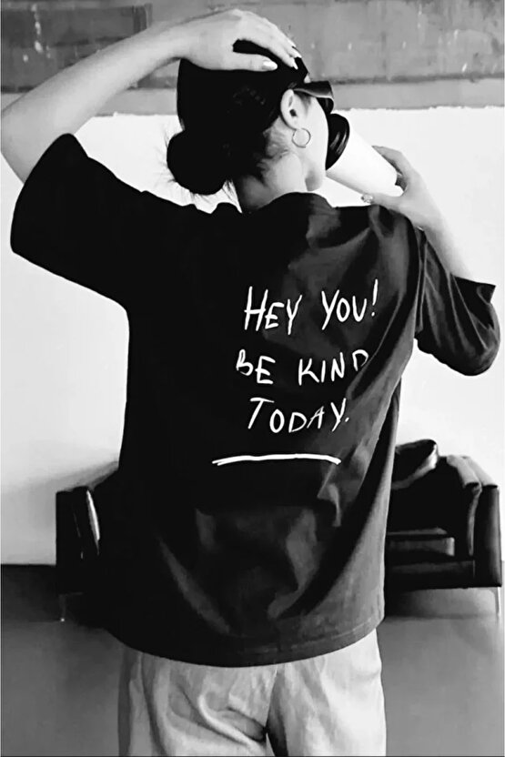 MDB Unisex Baskılı Oversize Thirt iyah