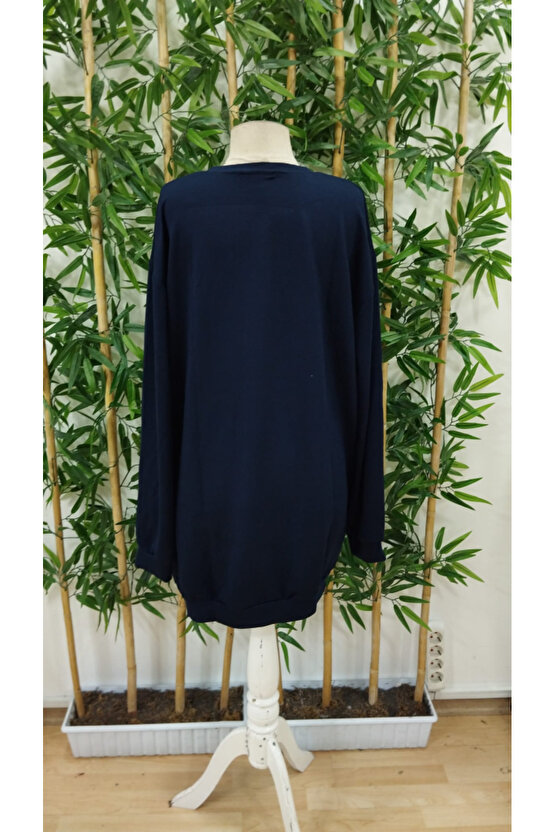 Turega Style Kadın Uzun Kollu Bisiklet Yaka Ayı Desenli Viskon Iki Iplik Elbise