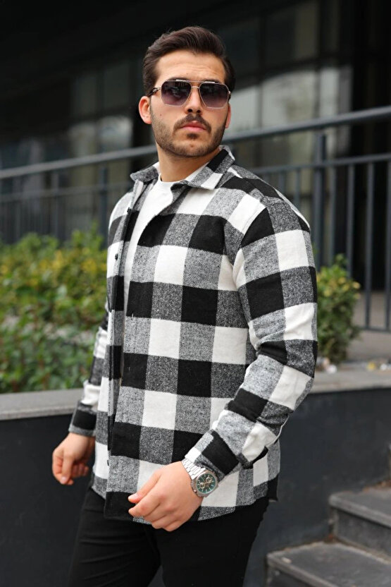 Erkek Ekose Desenli Oduncu Gömlek