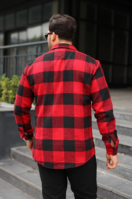 Erkek Ekose Desenli Oduncu Gömlek