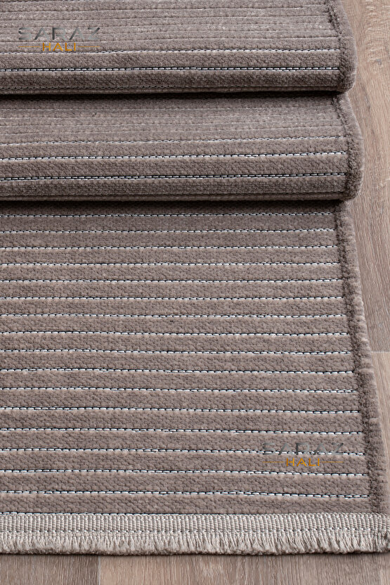 Erkek Bisiklet Yaka Cizgili Triko Kazak Yumuşak Dokulu Pamuklu Ince Dokuma, Uzun Kollu Rahat Regular