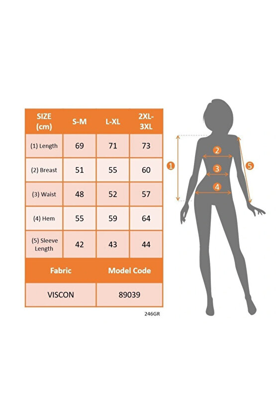 Kadın Uzun Kollu Bisiklet Yaka Truvakar Kollu Viskon Bluz