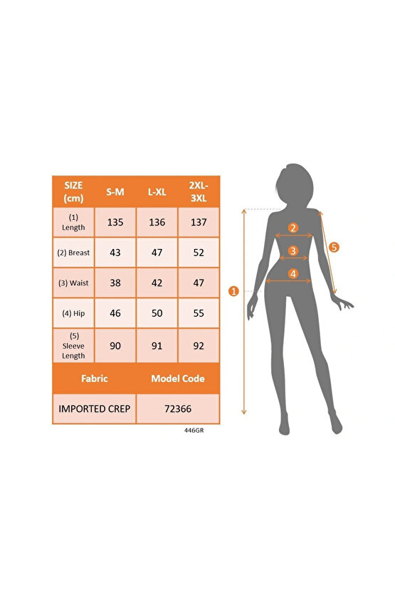 Kadın Madonna Yaka Uzun Yırtmaç Kol Detaylı Uzun Ithal Krep Elbise