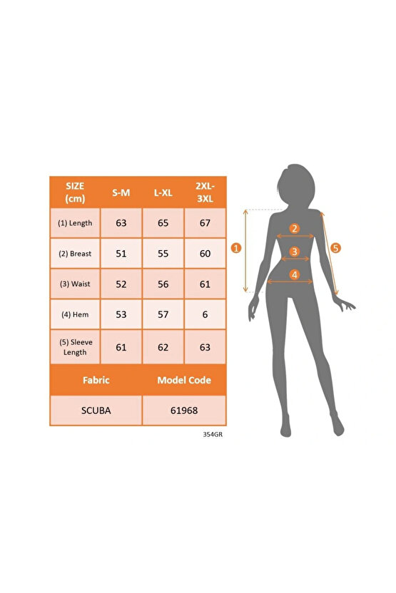 Kadın Uzun Kollu önü Açık Düğmeli Scuba Dalgıç Ceket