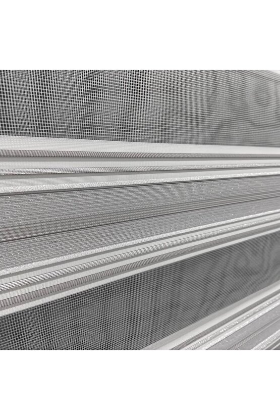 Kadın Uzun Kollu Geometrik Yaka Detaylı çift Renkli Viskon Bluz