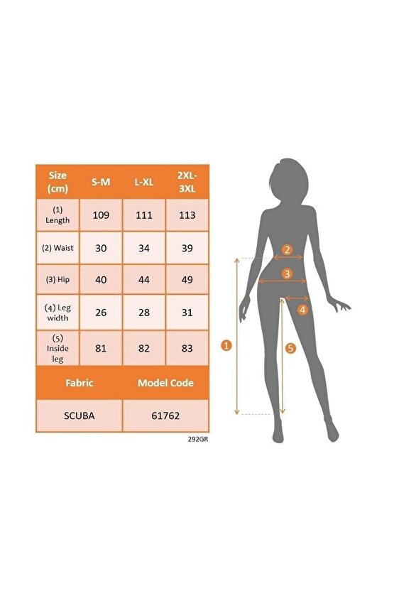 Kadın Yüksek Bel İspanyol Paçalı Yanlardan şerit Detaylı Dalgıç Tayt Pantolon