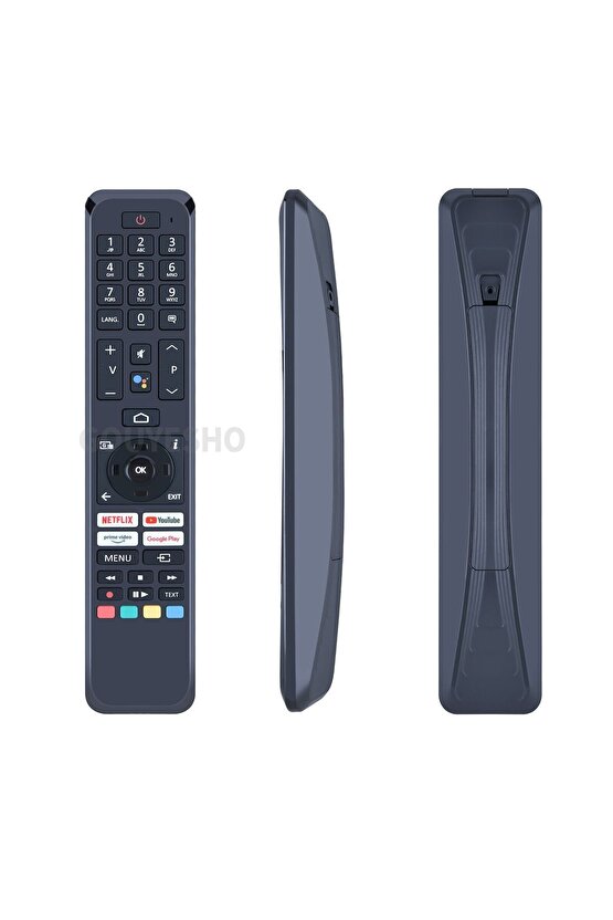 Kadın Uzun Kollu V Yakalı önden Düğmeli Yırtmaçlı Modal Midi Kemersiz Elbise