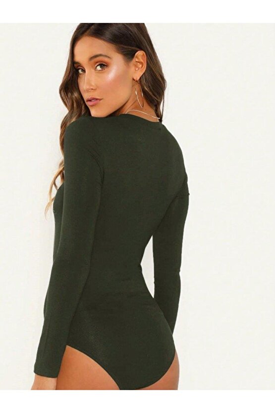 Sandy Kumaş Bodysuit