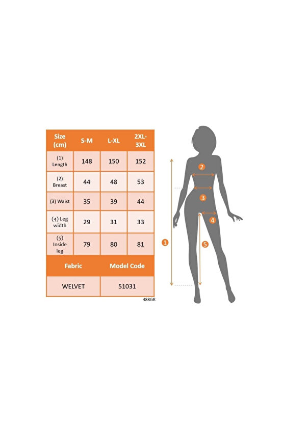 Kadın Uzun Kollu Kapşonlu Fermuarlı Kadife Tulum