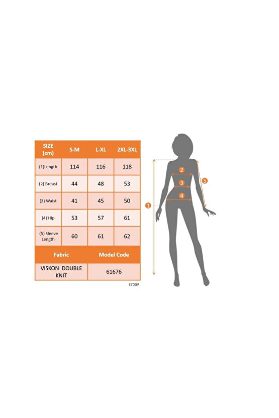 MDB Kadın Uzun Kollu Bisiklet Yaka Arkası çapraz Detaylı Viskon Iki Iplik Maxi Elbise