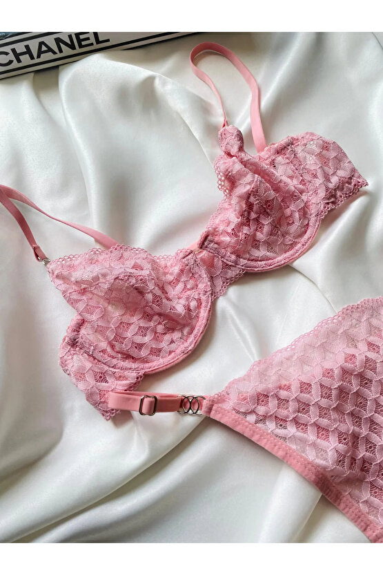 Verde Bralet Sütyen Takım