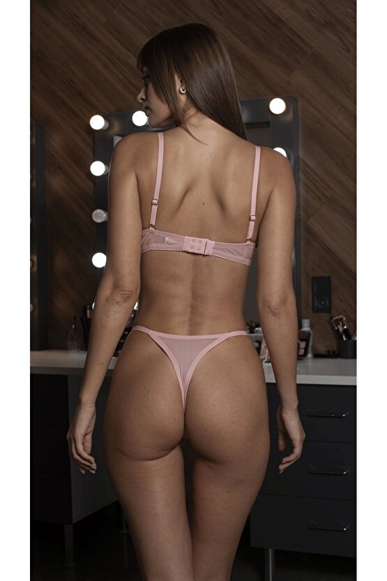 Pinkie Brode Takım - Pembe Kalpli