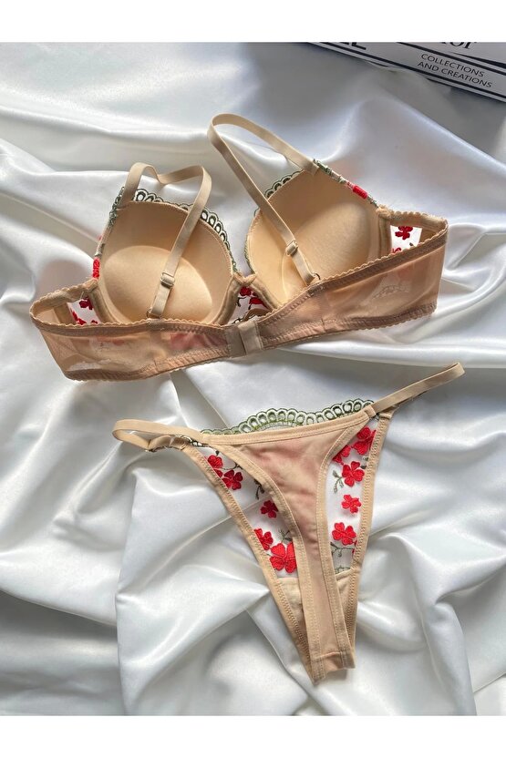 Cloe Brode Sütyen Takım