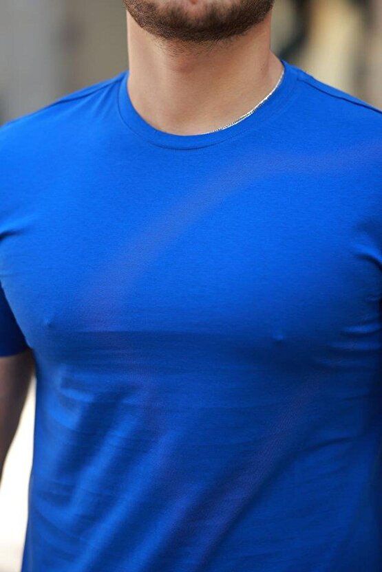 Erkek Bisiklet Yaka Basic Tişört