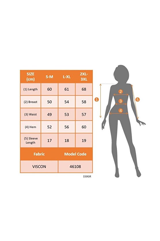 Kadın Kısa Kollu Bisiklet Yaka Desenli Viskon Bluz