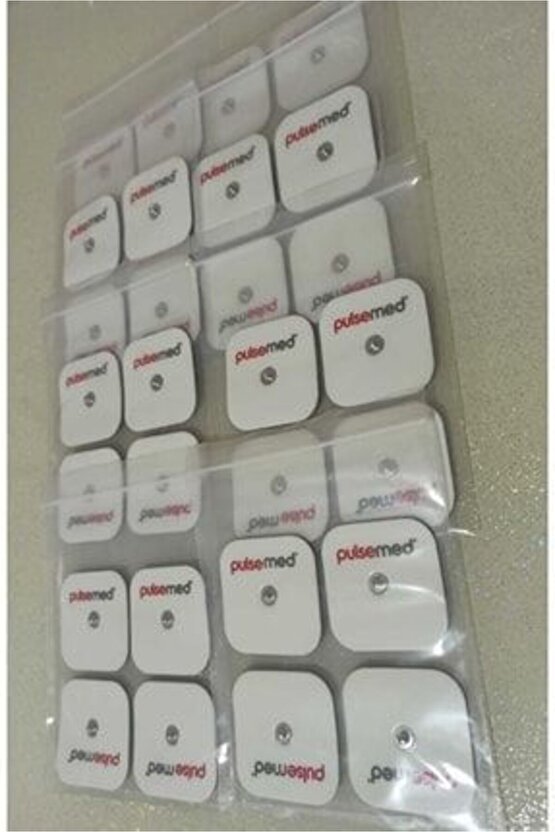 Çıtlı Yedek Elektrot 5x5 Tens Pedi 4 Lü ( 8 Paket )-- Tens Cihazı Çıt