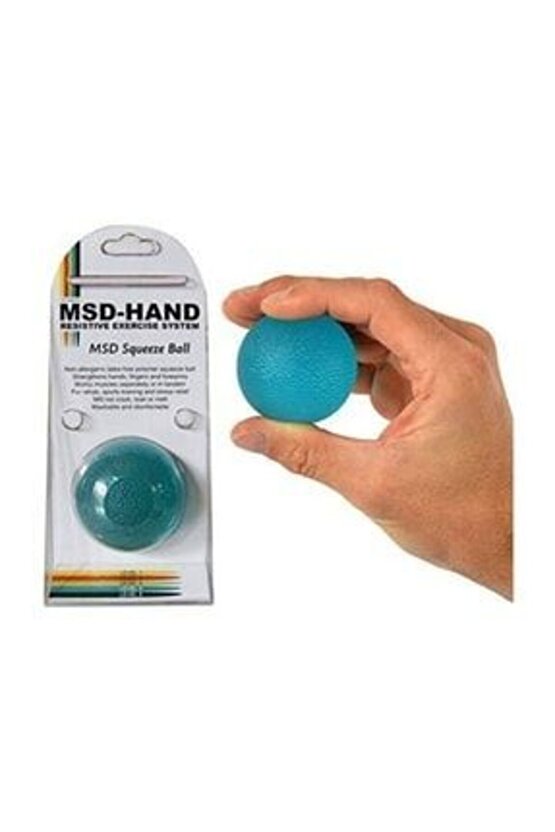 Squze Ball Silikon El Egzersiz TopuMsd (mvs) Mavi