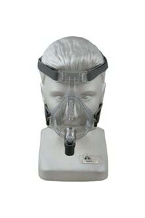 Cpap Maskesi,bpap Maske, Full Face Maske Ağız Burun Maskesi Şeffaf S, M,l Beden