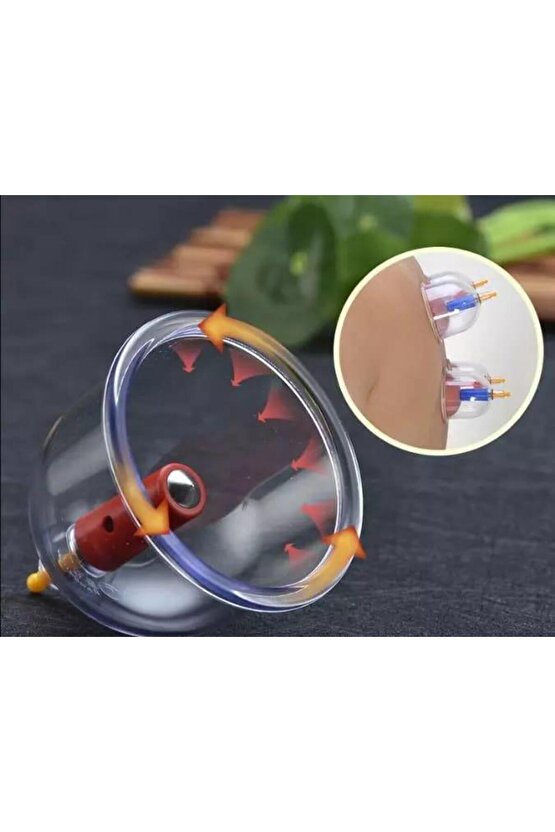 Manyetik Masaj Kupa Seti 12 Adet