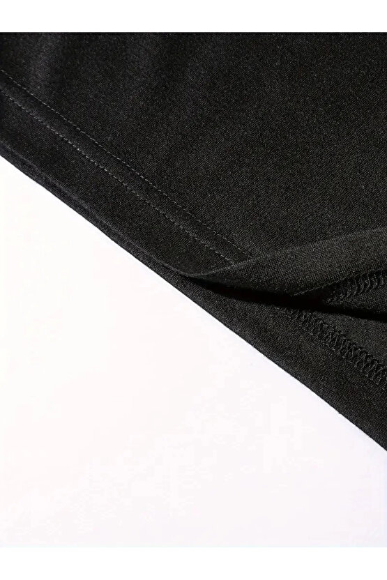 Erkek OversizeGrafik Tişört CAMPBRASTCOOPERATION Kalın Yazı Bisiklet Yaka, Kısa Kol, Kalın Mor ve