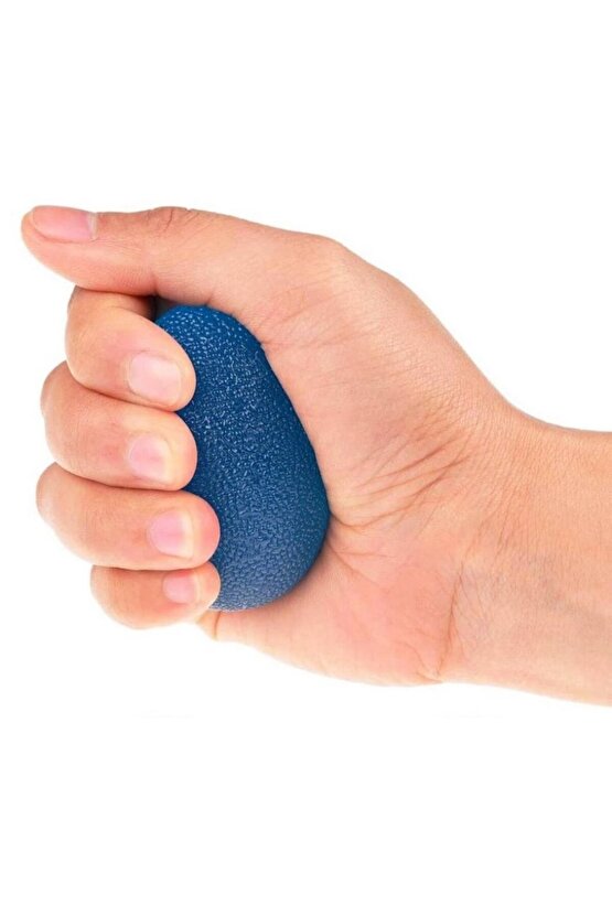 Yumurta Şekil El Egzersiz Ve Stres Topu Sarı