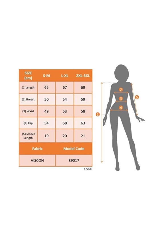 Kadın Kısa Kollu önden çapraz Detay V Yakalı Viskon Bluz