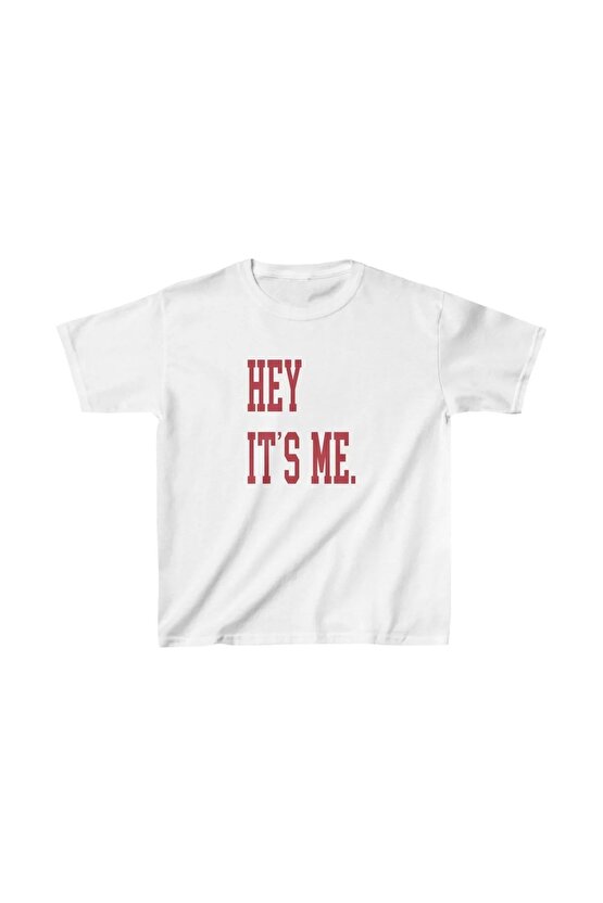 Çocuk Unisex Baskılı T-Shirt - Beyaz