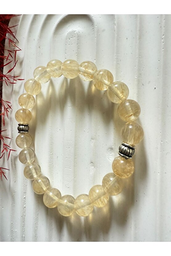 Bolluk Bereket Başarı Kariyer Taşı Sitrin Taş Bileklik