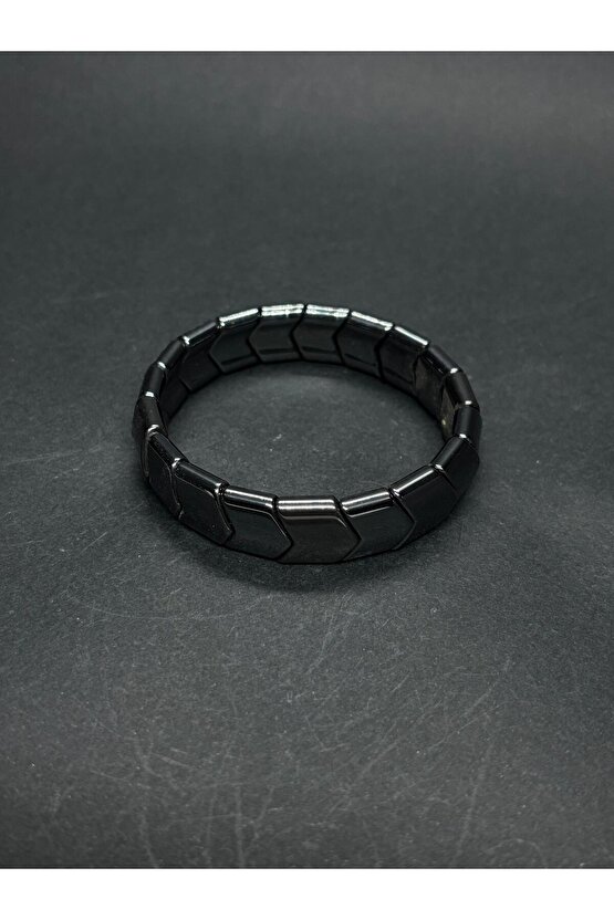 HEMATİT DOĞALTAŞ ERİL ENERJİ ZENGİNLİK BİLEKLİĞİ