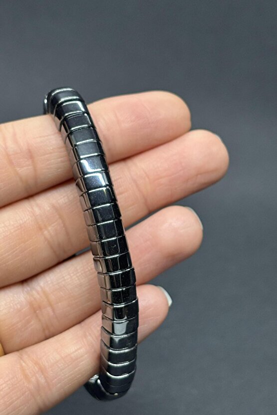 ERKEK BİLEKLİK HEMATİT DOĞALTAŞ