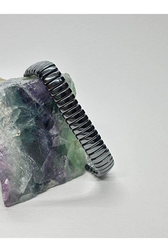 ERKEK BİLEKLİK HEMATİT DOĞALTAŞ