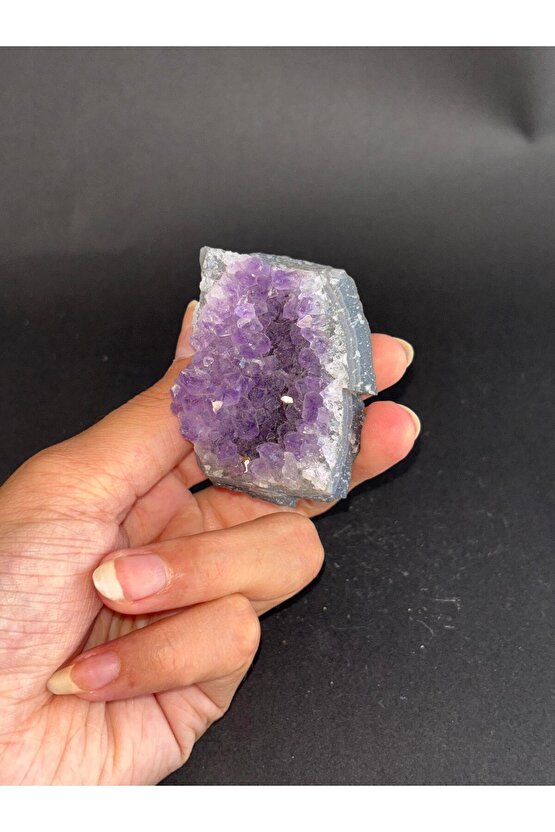 BREZİLYA AMETİST DOĞALTAŞ 1 ADET