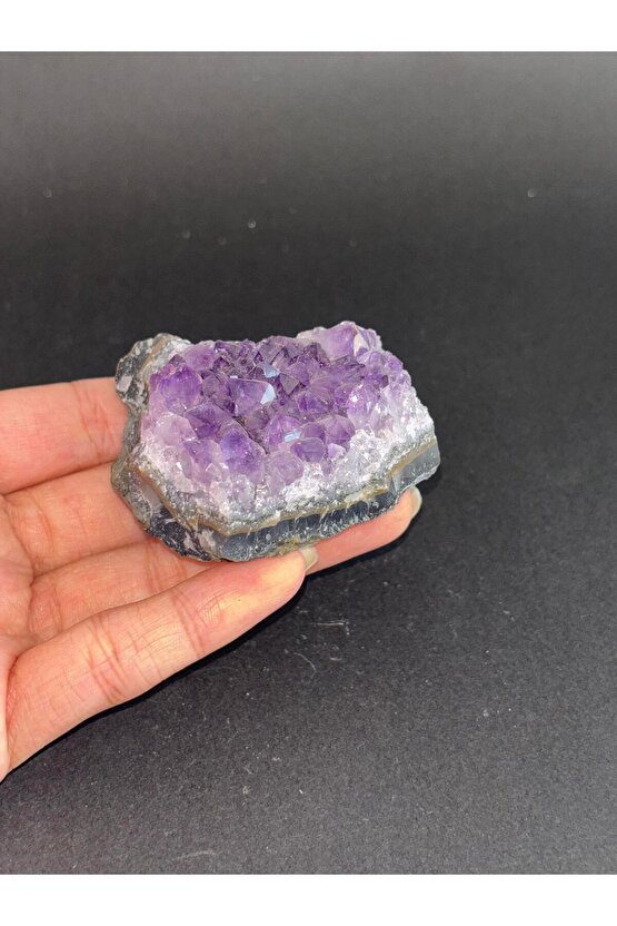 BREZİLYA AMETİST DOĞALTAŞ 1 ADET