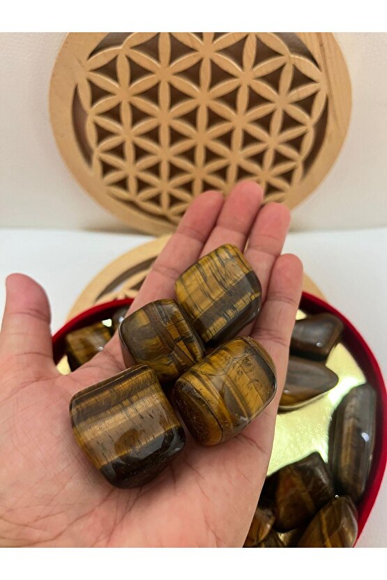 Kaplangözü Doğaltaş Cesaret Taşı Tamburlanmış