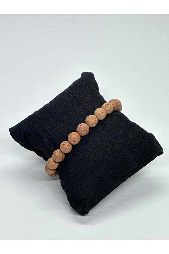 LAV TAŞI DOĞALTAŞ BİLEKLİK KAHVE