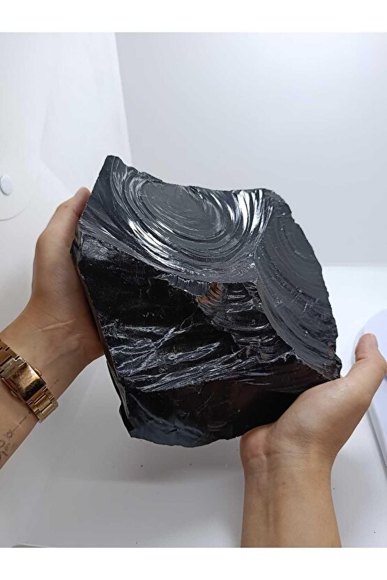 Obsidyen Duygu Taşı Doğaltaş Kütle