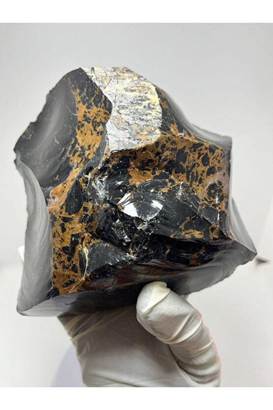 Obsidyen Duygu Taşı Doğaltaş Kütle