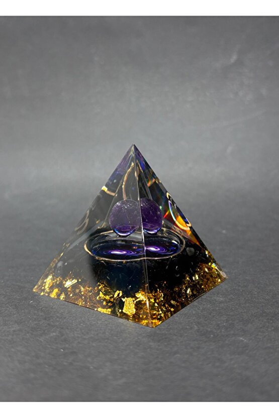 OBSİDYEN KORUMA KALKANI ORGONİTİ