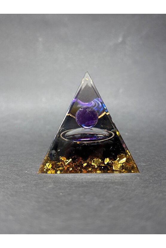 OBSİDYEN KORUMA KALKANI ORGONİTİ